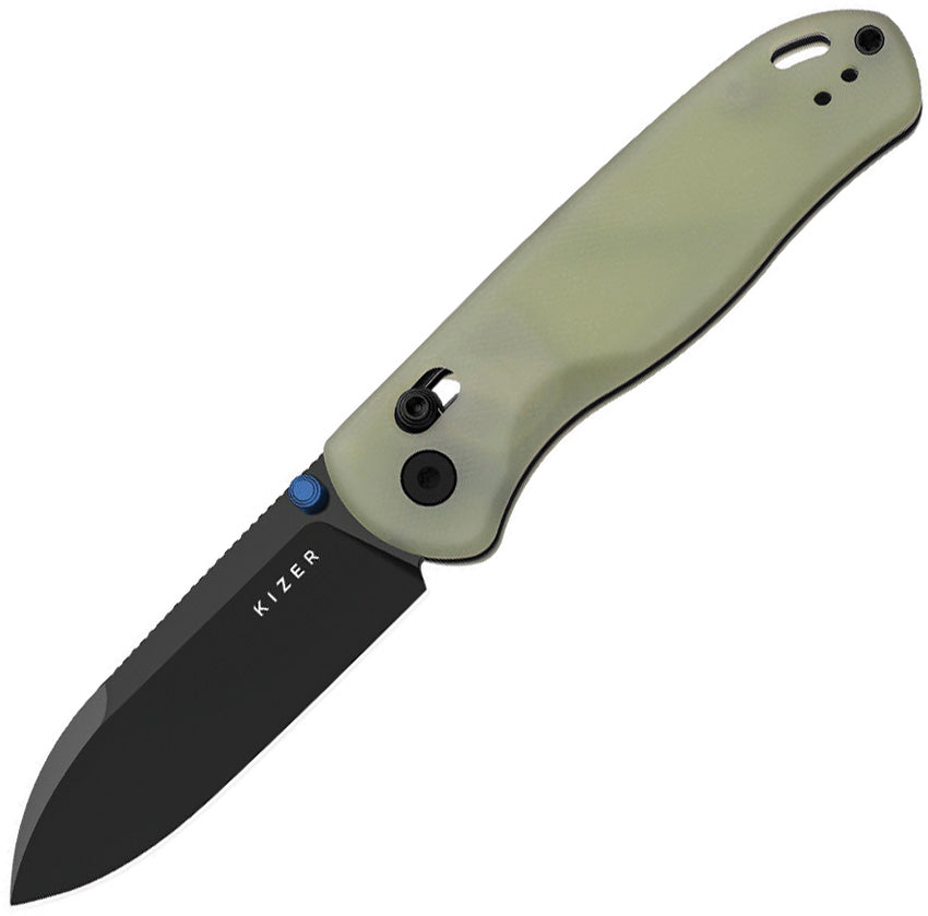 Kizer Drop Bear Nitro-V Black Glow-in-the-Dark G10