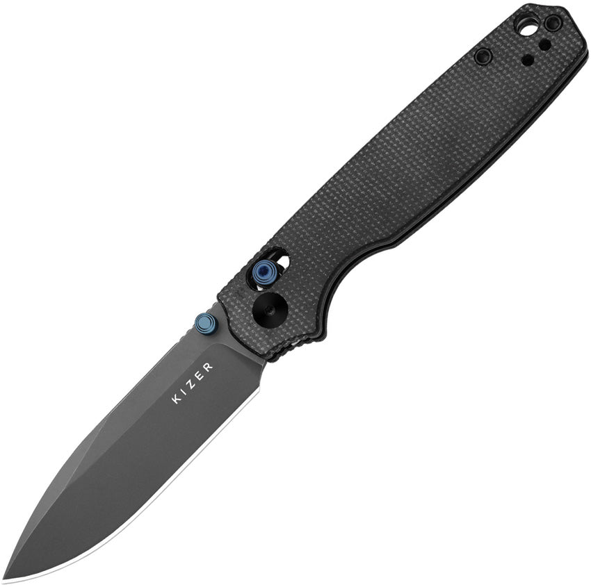 Kizer Pokiman CD AEB-L Gray Black Micarta