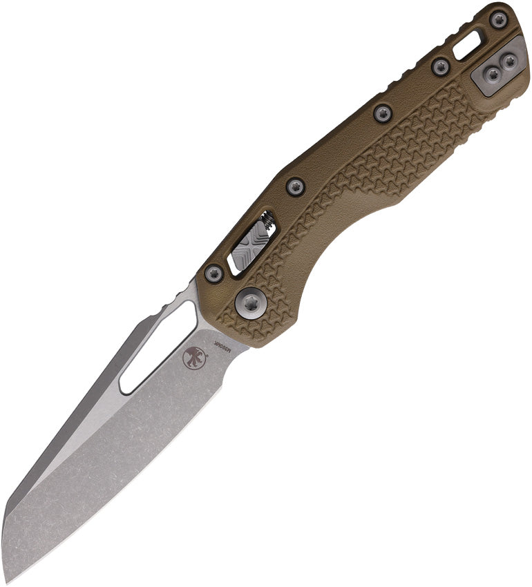 Microtech MSI M390MK Apocalyptic Dark Earth Tri-Grip