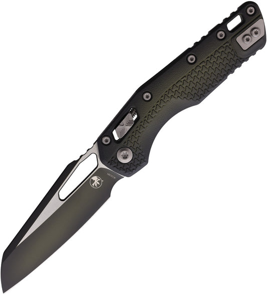 Microtech MSI M390MK Bazooka Green Cerakote Tri-Grip Polymer