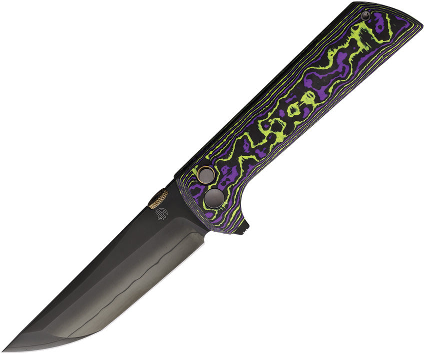 North Mountain Blade Chop 2 Button Lock SLD-Magic DLC Joker Carbon Fiber