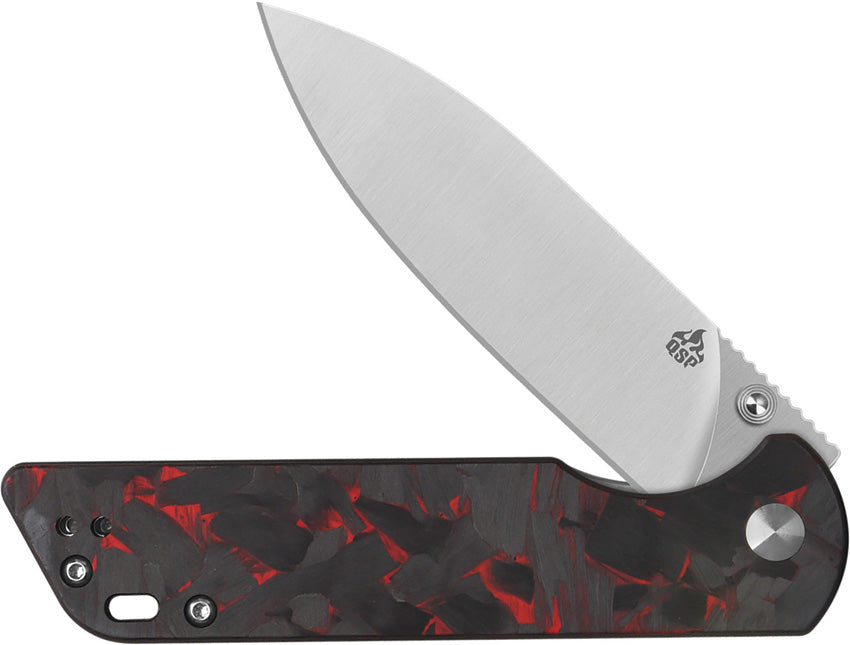 QSP Parrot V2 D2 Red Shredded Carbon Fiber G10