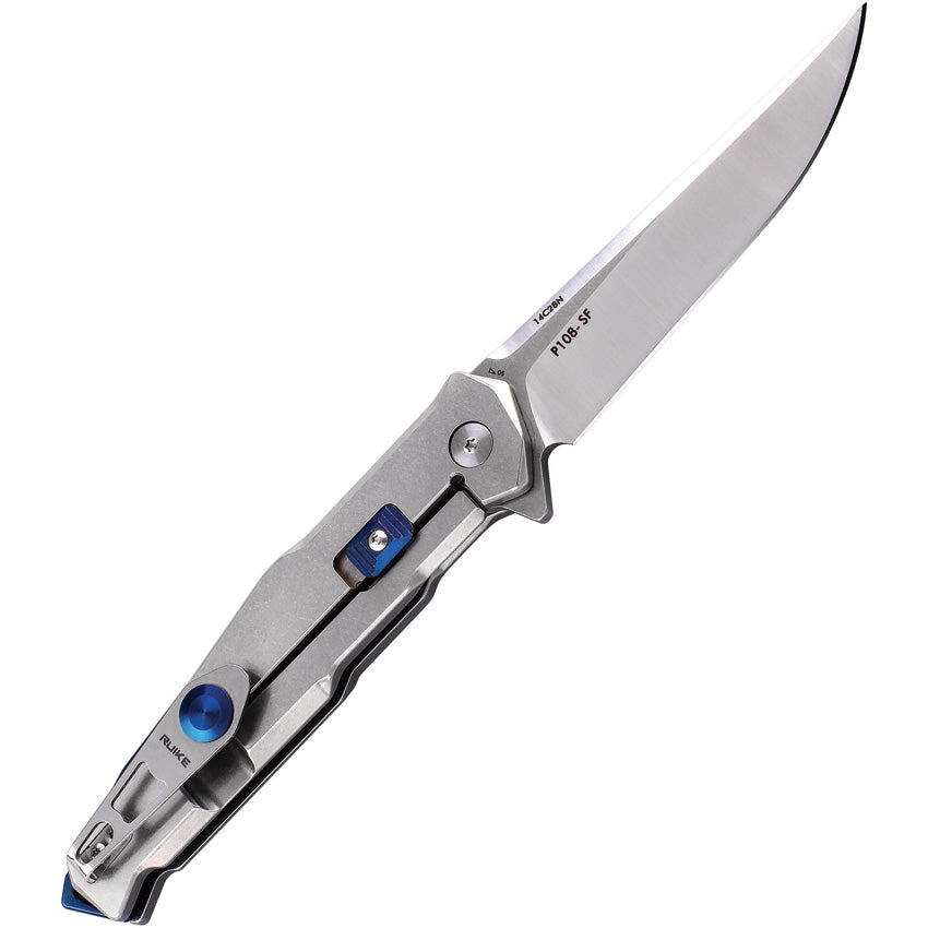 Ruike P108 Satin 14C28N Stainless Steel