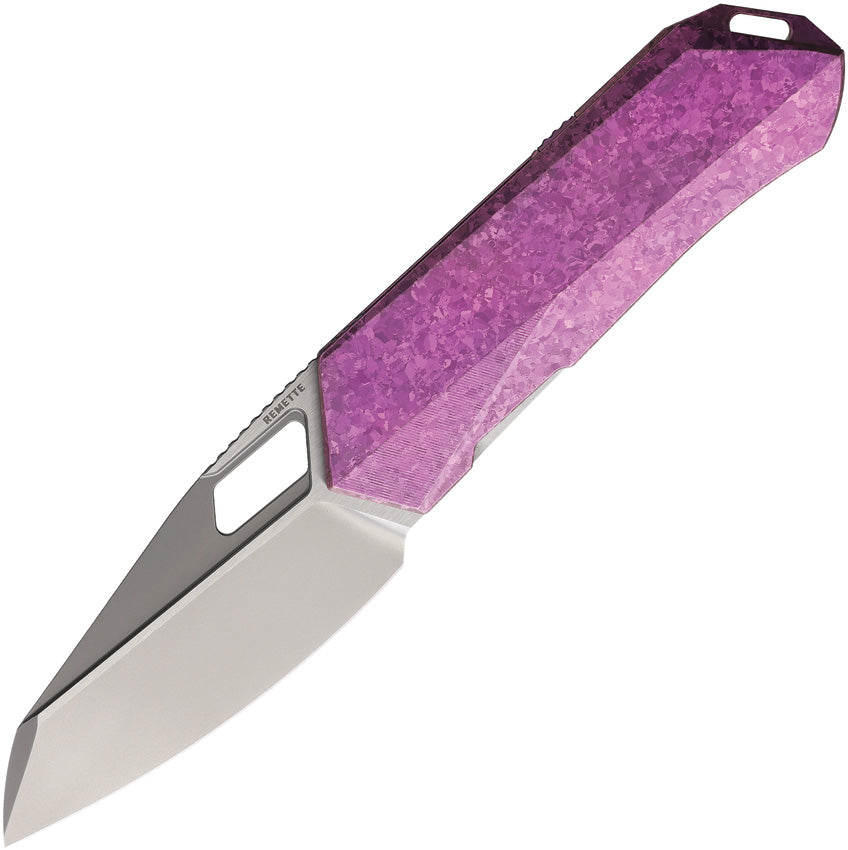 Remette Woodpecker M390 Pink Crystallized Titanium