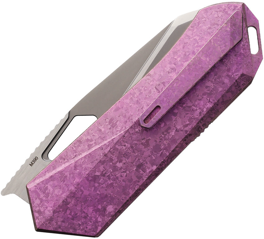 Remette Woodpecker M390 Pink Crystallized Titanium