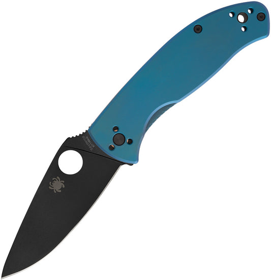 Spyderco Tenacious 8Cr13MoV Blue Titanium