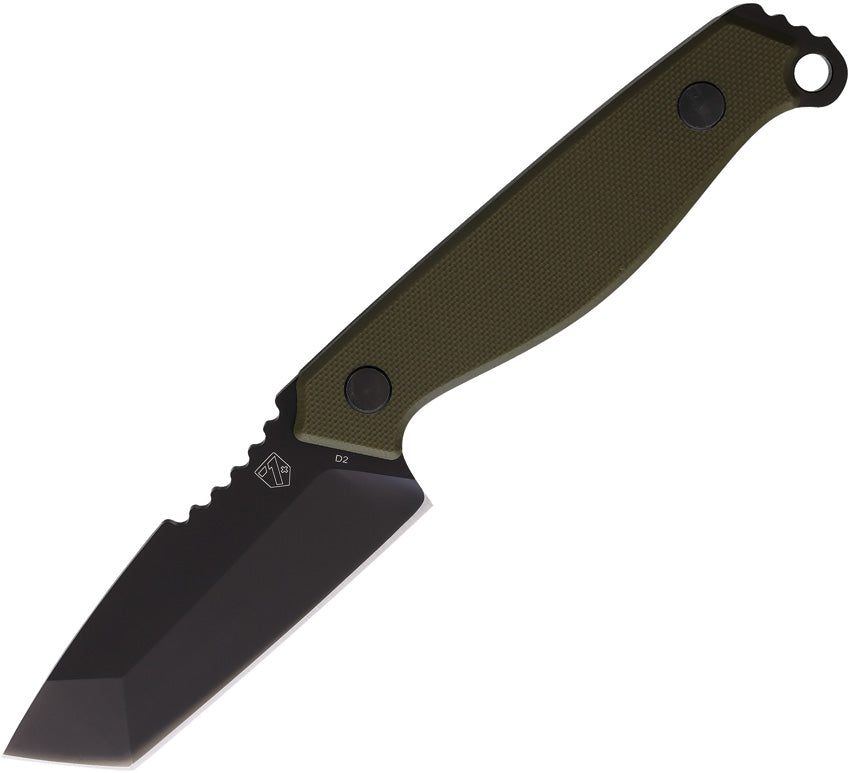 Se7en Plus Raptor Fixed Blade D2 OD Green G10