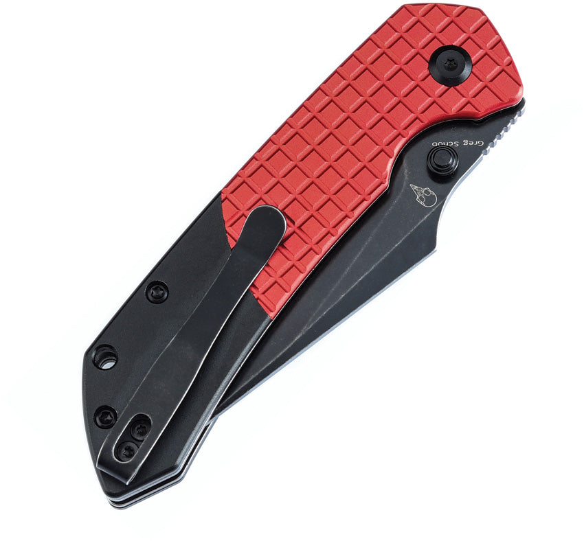 Tenable Fenrir 14C28N Red Black Aluminum
