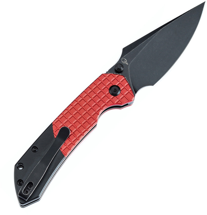 Tenable Fenrir 14C28N Red Black Aluminum