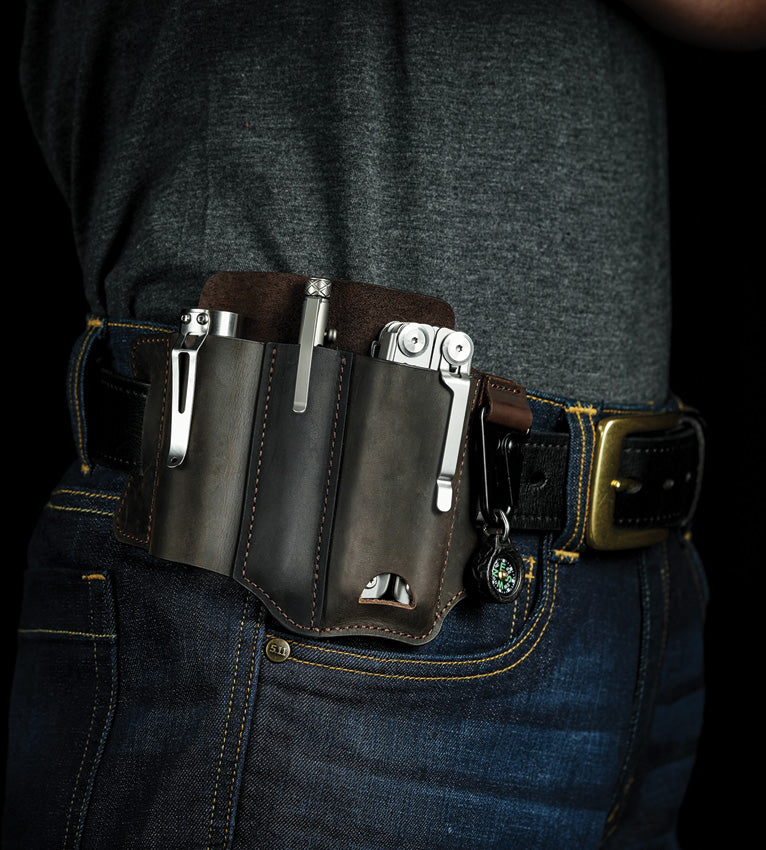 Viperade PJ29 Leather EDC Belt Sheath