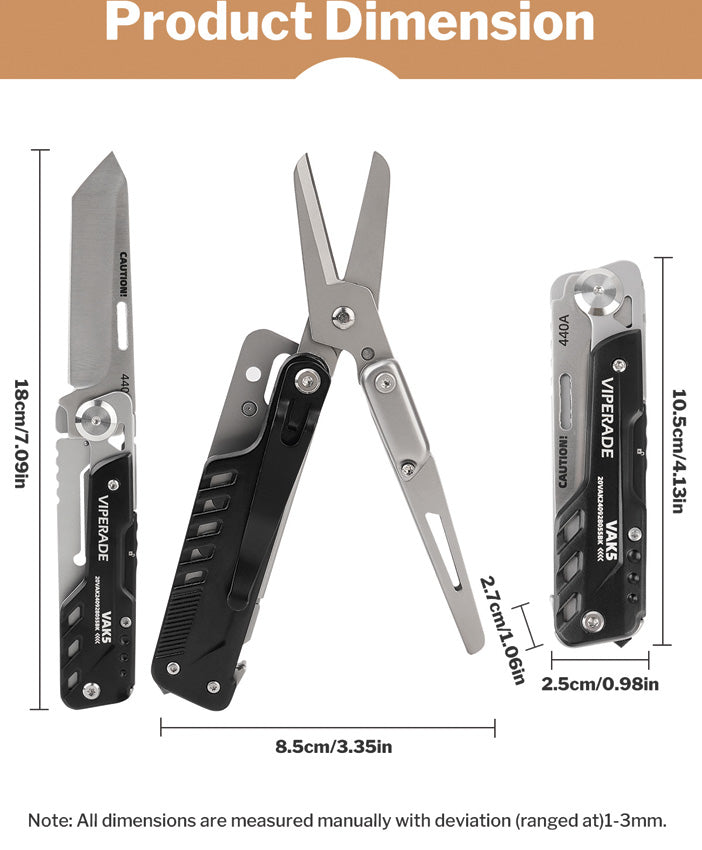 Viperade VAK5 Multi-Function Pocket Tool