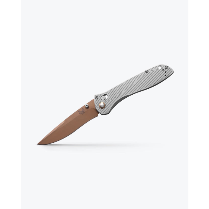 Benchmade Seven Ten AXIS Lock Gray Aluminum S90V