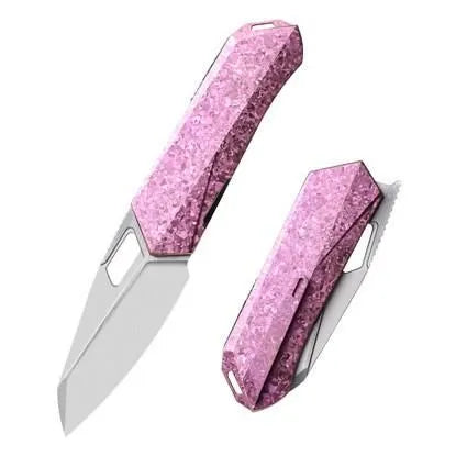 Remette Woodpecker Pink Crystallized Titanium M390