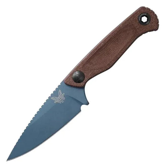 Benchmade Dacian Blue Magnacut / Micarta Fixed Blade