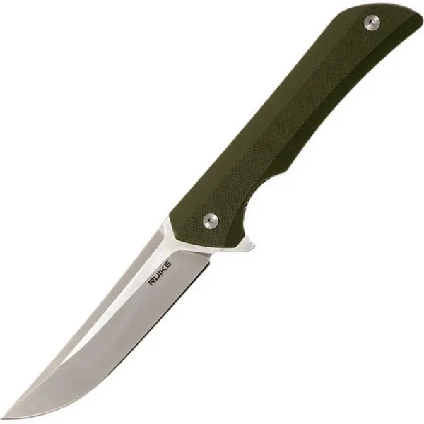Ruike Hussar 14c28n Green G10 Flipper Linerlock P121-G