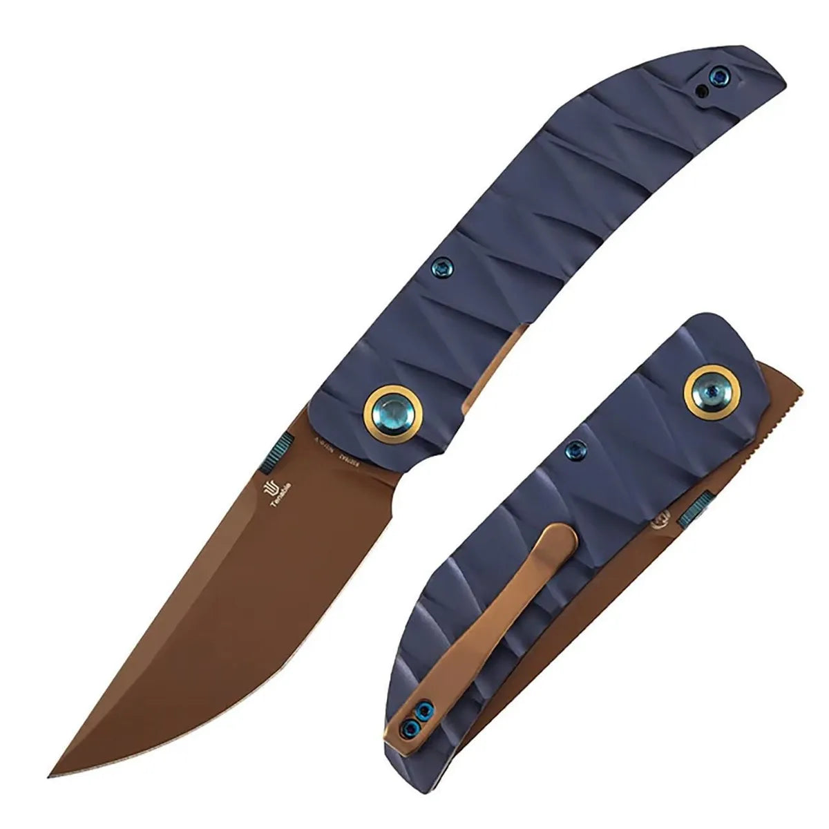 Tenable Tarkin Nitro-V Rose Gold & Blue Aluminum