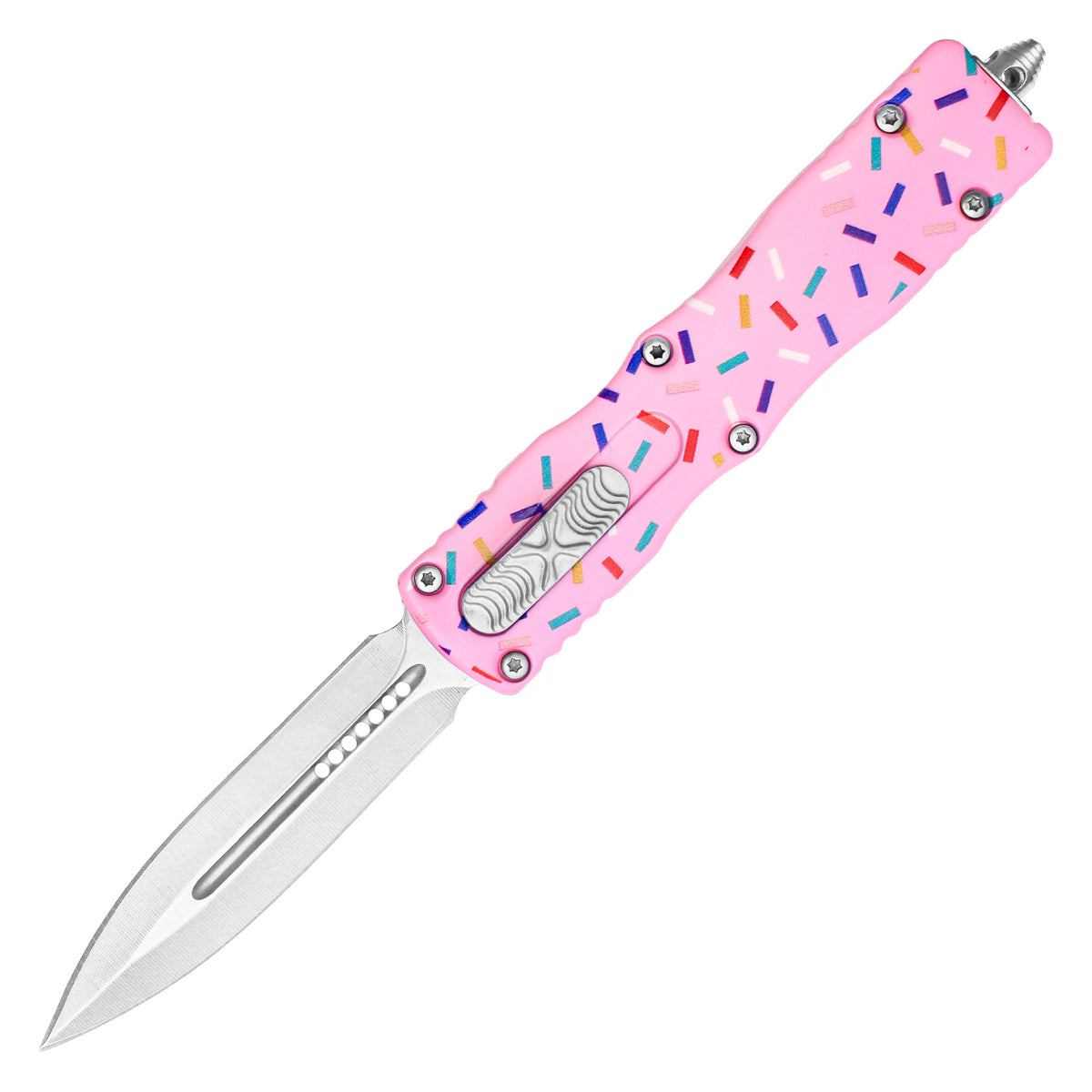 Atomic 7.5 inch Pink Sprinkle Front Push OTF